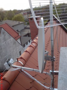 Montaż instalacji antenowej mikolow_maszt Montaż instalacji antenowej